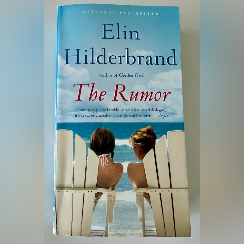 'The Rumor' Book - Blue Cover